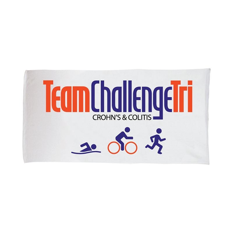 TEAM CHALLENGE TRIATHLON BEACH TOWEL